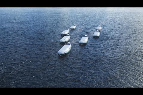 Advanced communications and automation technology could enable vessels to travel in convoy, sharing the dramatic fuel savings made by trailing vessels